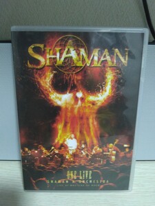 ☆SHAMAN☆ONE LIVE SHAMAN ＆ ORCHESTRA【必聴ライヴ盤】シャ－マン LIVE AT MASTERS OF ROCK DVD　