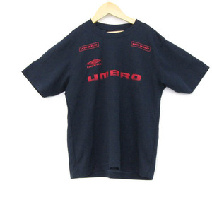 アンブロ 半袖Ｔシャツ トップス ロゴT サッカー スポーツウエア キッズ 男の子用 150サイズ ネイビー UMBRO