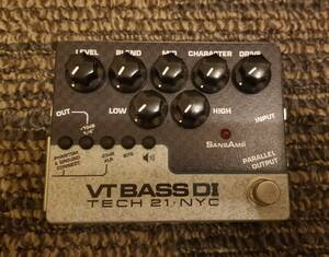 Tech21 VT Bass DI Ampeg sansamp ベースプリアンプ