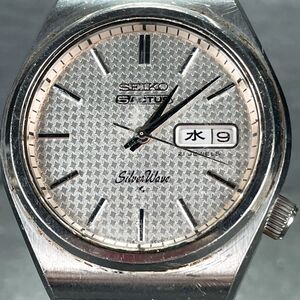 1970年代製 SEIKO セイコー 5ACTUS 5アクタス Silver Wave シルバーウェーブ 6306-8010 腕時計 アナログ 自動巻き ヴィンテージ 諏訪精工舎