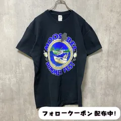 古着 used　GILDAN　ギルダン　半袖プリントTシャツ　バックプリント　黒　ブラック