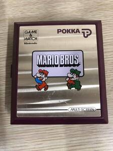 9＊117 NINTENDO 型番：MW-56 GAME&WATCH MARIO BROS.