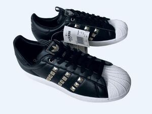 デッド!! 希少!! 13年 adidas SS STD SUPERSTAR スーパースター スタッズ ブラック 黒 × 金 us 9.5 / 27.5 ㎝