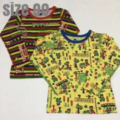 423 superBOOHOMES スーパーブーホームズ 長袖Tシャツ 90