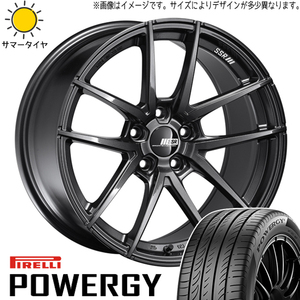 235/50R18 サマータイヤホイールセット 30アルファード etc (PIRELLI POWRGY & SSR REINER 5穴 114.3)