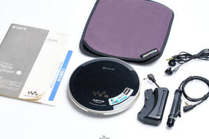 美品丨整備済 SONY CD WALKMAN 高音質 CDプレーヤー D-NE730 BLACK