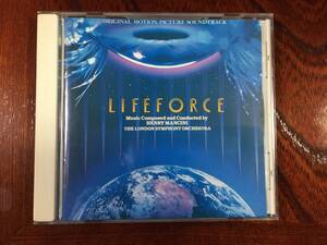 ◆サントラ国内盤中古◆ LIFEFORCE /Henry Mancini　『スペース・バンパイヤ/ ヘンリー・マンシーニ』廃盤　希少