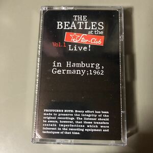 ザ・ビートルズ　at the star club VOL.1 Germany 1962 USA盤カセットテープ▲