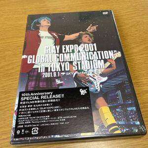 ☆新品☆ GLAY グレイ　2枚組DVD　EXPO 2001 GLOBAL COMMUNICATION in TOKYO STADIUM　見本品