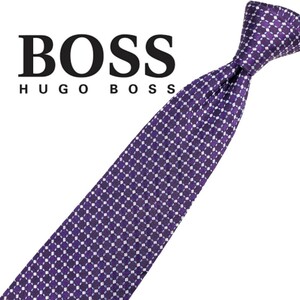 631/ 美品 HUGOBOSS ヒューゴボス 中古 ネクタイ ネコポス可