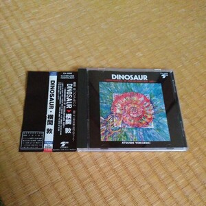 横関敦/DINOSAUR～REMEMBRANCE OF 900,000,000 YEARS AGO～ CD 帯付き レア 貴重 廃盤 入手困難 CA-3998