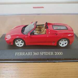 1/43 イクソ ixo ミニカー/Ferrari 360 Spider Red 2000/フェラーリ 360 スパイダー レッド