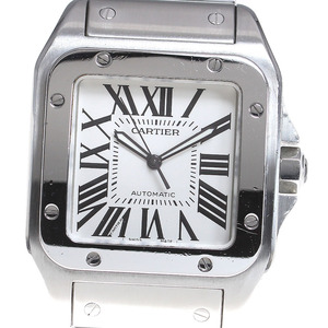 カルティエ CARTIER W200737G サントス100LM 自動巻き メンズ _841417