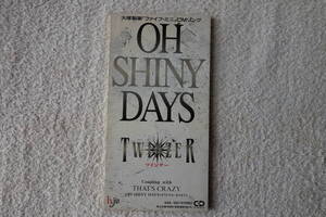 ★ TWINZER 【OH SHAINY DAYS】 8㎝シングル SCD 