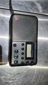 SONY ソニー FM AM ポータブル　ラジオ　icf-m200 昭和レトロ　アンティーク　2バンド　レシーバー　レトロ