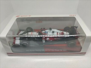 アルファロメオ C41 ライコネン アブダビGP 2021 スパーク 1/43