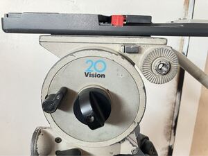 【実用中古動作品】Vinten vision 20 tripod 業務用三脚