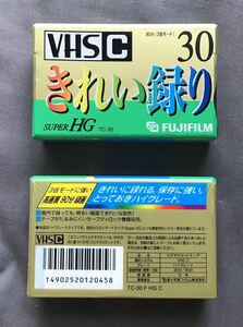 FUJIFILM VHSC テープ 4本