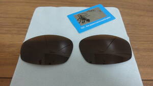 処分価格！★オークリー スプリットジャケット用 カスタム偏光レンズ BROWN Color Polarized 新品 OAKLEY Split Jacket 