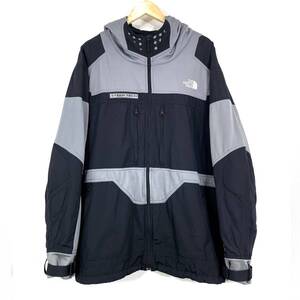 THE NORTH FACE STEEP TECH 3XL グレー ブラック スティープ テック マウンテン パーカー ジャケット ノースフェイス