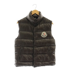 モンクレール MONCLER TIBET ダウンベスト アウター 1 XS 茶 ブラウン /KO ■OS メンズ