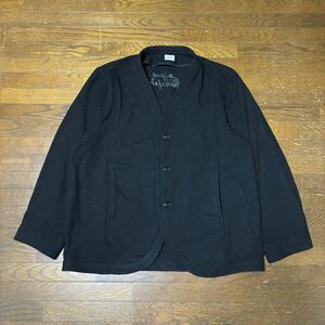 21AW TENDERLOIN MELTON 3BUTTONS JKT BLACK テンダー テンダーロイン メルトン ジャケット セットアップ ブラック XL