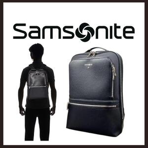 ○★新品 未使用 Samsonite ユーストン ツー スリムバックパック ネイビー（サムソナイト）○●