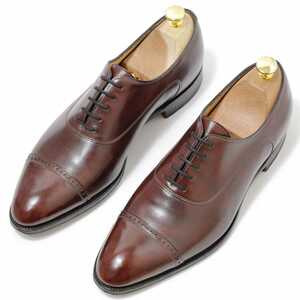 ★美品★【JOHN LOBB】CHIGWELL■8.5E/27cm■内羽根式パンチドキャップトゥ■Misty Calf■2511ラスト■ジョンロブ■チグウェル