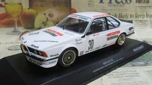 ☆レア絶版☆Minichamps PMA*1/18*BMW 635 CSi #30 Schnitzer Eterna 1983 ETCC Zolder≠EXOTO