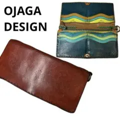 匿名配送 希少 OJAGA DESIGN オジャガ デザイン 二つ折り財布