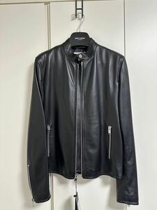 ◇廃盤・未使用◇SAINT LAURENT サンローラン エディスリマン 48 シングルライダースジャケット