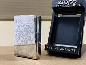 【ZIPPO】ジッポ オイルライター『ボタニカルデザイン』2002年製 新品・未使用