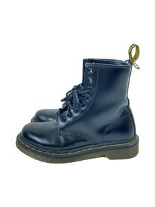 Dr.Martens◆ショートブーツ/UK4/BLK/レザー/AW004