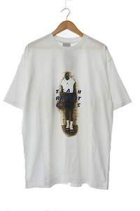 ナイキ NIKE VINTAGE ヴィンテージ 2000 Jordan 11 Tee マイケル ジョーダン フォト プリント 半袖 Tシャツ L 白 ホワイト ■241019 メンズ