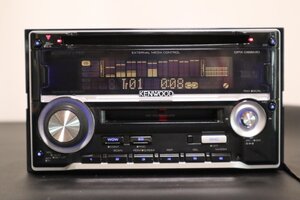 DPX-066MD　ケンウッド/KENWOOD　整備済 CD/MDデッキ/プレイヤー　2DIN◇管理5411296◇★