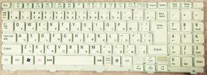 ☆NEC LaVie M LM550等用日本語キーボードMP-10J50J0-3597（白）