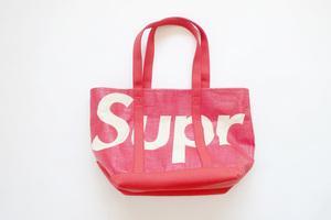 Supreme Raffia Tote Bagシュプリームトートバック赤