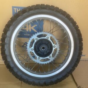 稀少！ 良好 ホンダ XL250R 純正品 リアホイール SET！ 17×2.15 MD03 XL