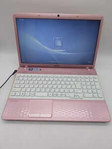 送料込み SONY ソニー バイオ VAIO Eシリーズ PCG-71B11N ノートパソコン PC PINK ピンク パーソナルコンピューター 15.6インチ 