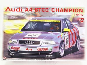 プラッツ/NUNU 1/24 レーシングシリーズ アウディ A4 クワトロ 1996 BTCCチャンピオン 車 プラモ（新品　在庫品）