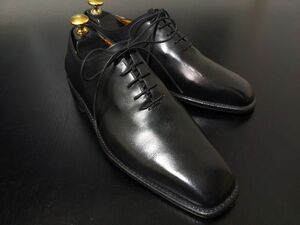 美品 フェラガモ 6.5EE Ferragamo 最上位ライン トラメッザ ホールカット ドレスシューズ 8826