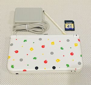 ニンテンドー3DS LL 限定版　とびだせどうぶつの森パック　本体動作品　送料無料　 任天堂 Nintendo