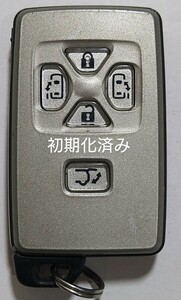 初期化済トヨタ純正スマートキー5ボタンエスティマ50 アルファード ヴェルファイア 基盤番号271451−6221新品電池サービス⑲