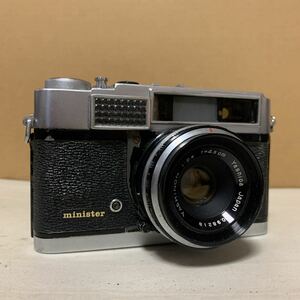 YASHICA minister ヤシカ レンジファインダー フィルムカメラ 未確認 3347