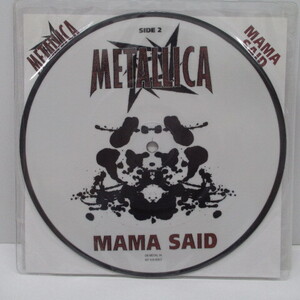 METALLICA (メタリカ)-Mama Said (UK/EU 限定ピクチャー 7+インサート、PVC)