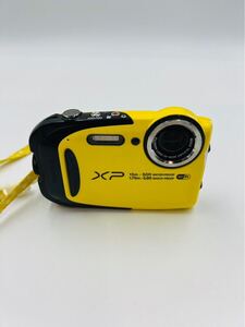 ◆FUJIFILM 富士フイルム FinePix XP80 イエロー バッテリーあり 通電確認済み