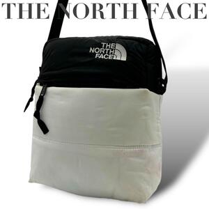 THE NORTH FACE ノースフェイス　ショルダーバッグ　ナイロン　白　黒