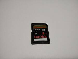 8GB　SanDisk Extreme pro　SDHCカード　フォーマット済み　SDカード　メモリーカード