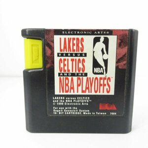 GINESIS ジェネシス MD メガドライブ 海外版 ソフト LAKERSvsCELTICS NBA PLAYOFFS ELECTRONIC ARTS　メガドライブ CH2 SEGA 即発送 MD