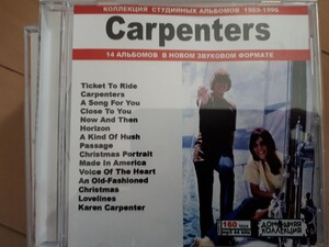 『カーペンターズ (Carpenters)』　ロシア盤MP3CD　1CD